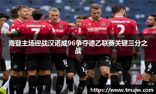 海登主场迎战汉诺威96争夺德乙联赛关键三分之战